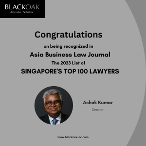 LinkedIn post_Ashok Kumar_Singapore’s Top 100 Lawyers (Asia Business Law Journal)